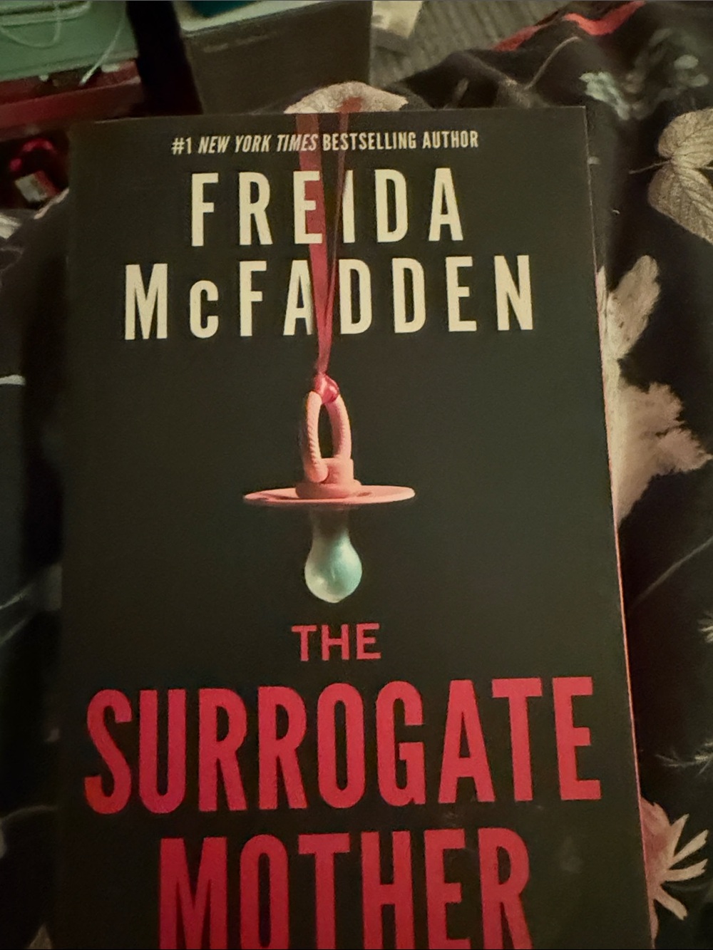The Surrogate Mother - Black and Red Paperback Thriller